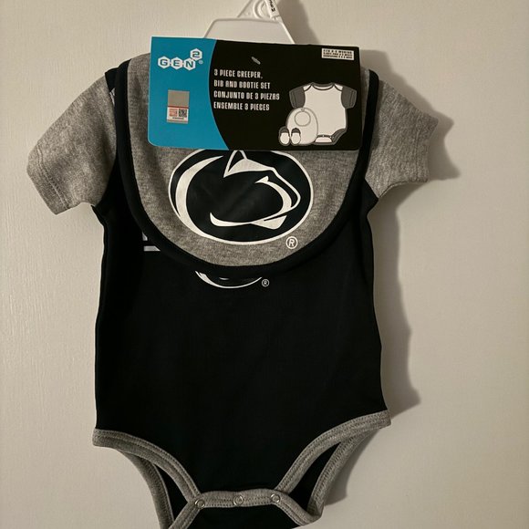 3 Piece - NEW WITH TAGS Penn State Baby Gear - Picture 1 of 4